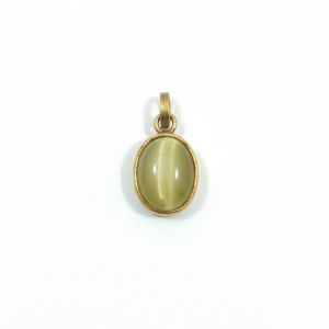 Natural Cat's Eye (Lehsuniya) Pendant