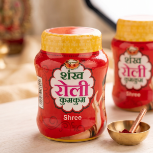 Roli Kumkum - Pure Red Powder for Tilak and Pooja Rituals (20 Gram)
