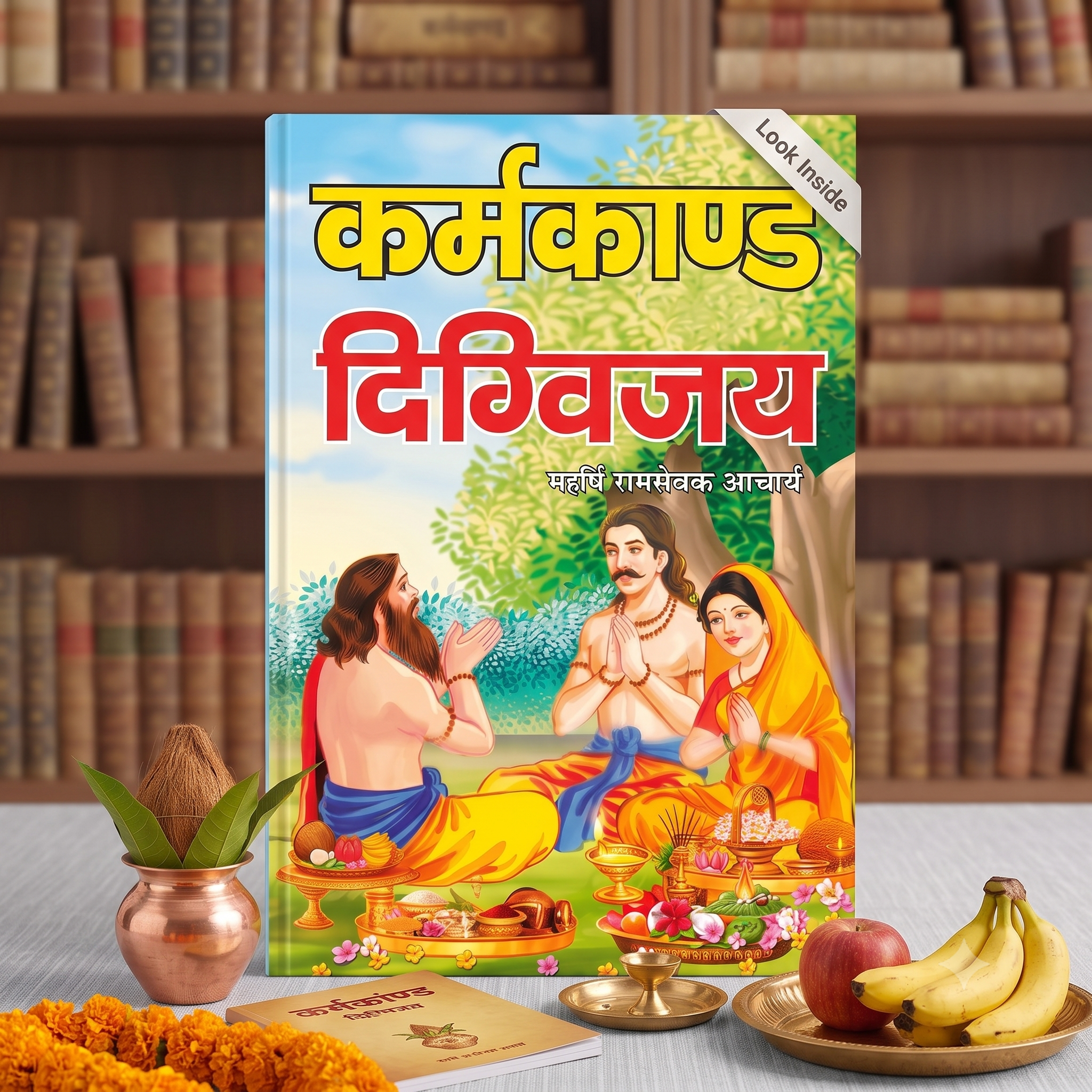 Karmakand Digvijay by Maharishi Ramsevak Acharya (Hindi Edition) | Vedic Rituals & Pooja Vidhi Guide Book